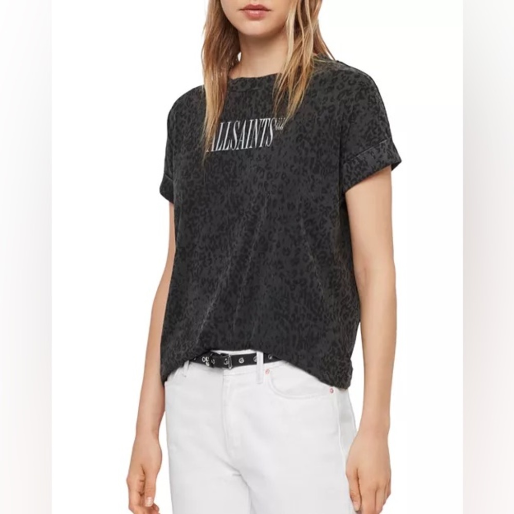 AllSaints Imogen Brackets Boy Tee